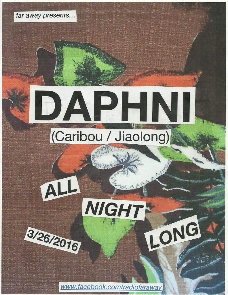 Far Away presents Daphni - Página frontal