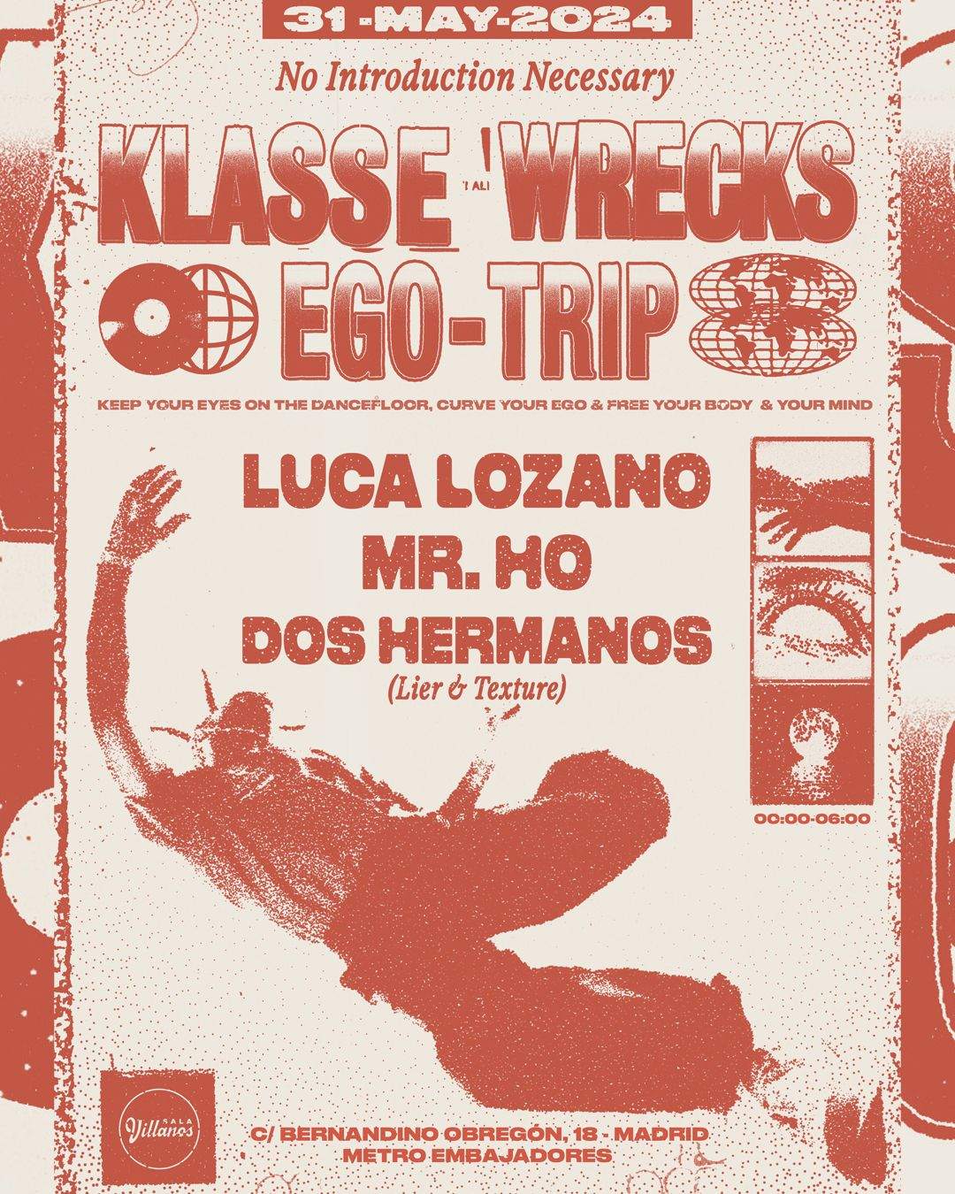 Ego-Trip X Klasse Wrecks with Luca Lozano & Mr. Ho - フライヤー表