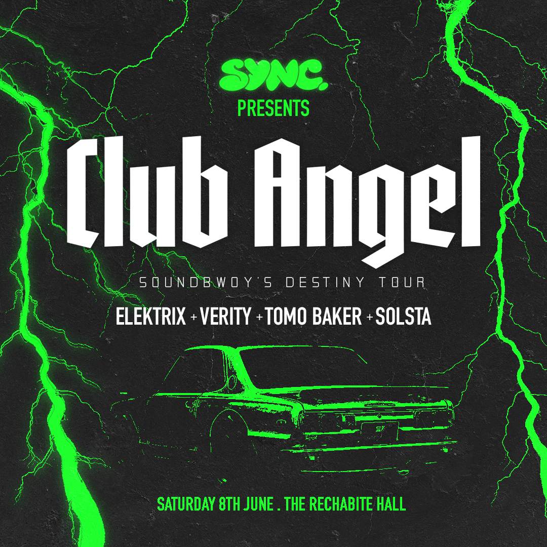 SYNC feat. Club Angel - フライヤー表