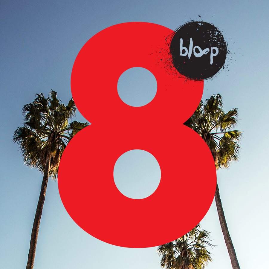 Matiné 8º Aniversário Bloop Recordings - フライヤー表