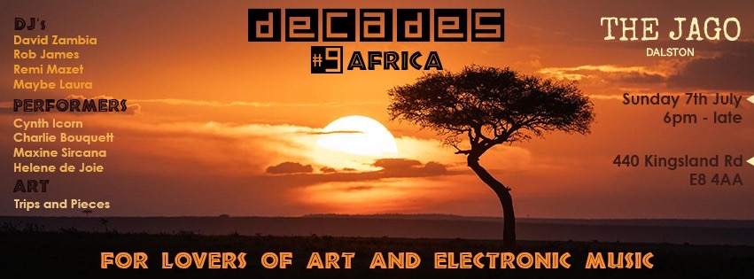 Decades #9 'Africa' - Página frontal