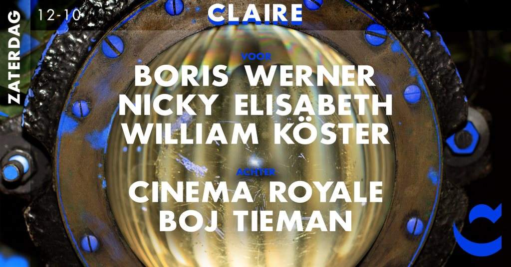 Claire: Boris Werner / Nicky Elisabeth / Cinema Royale - Página frontal