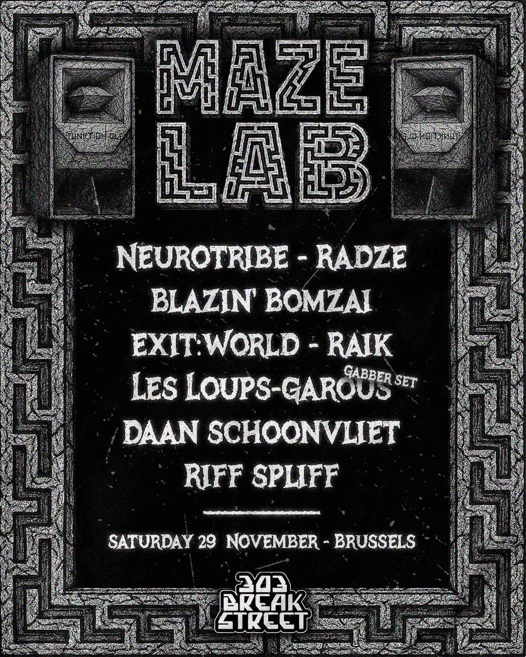 MAZE LAB at Bodies in Space, Brussels