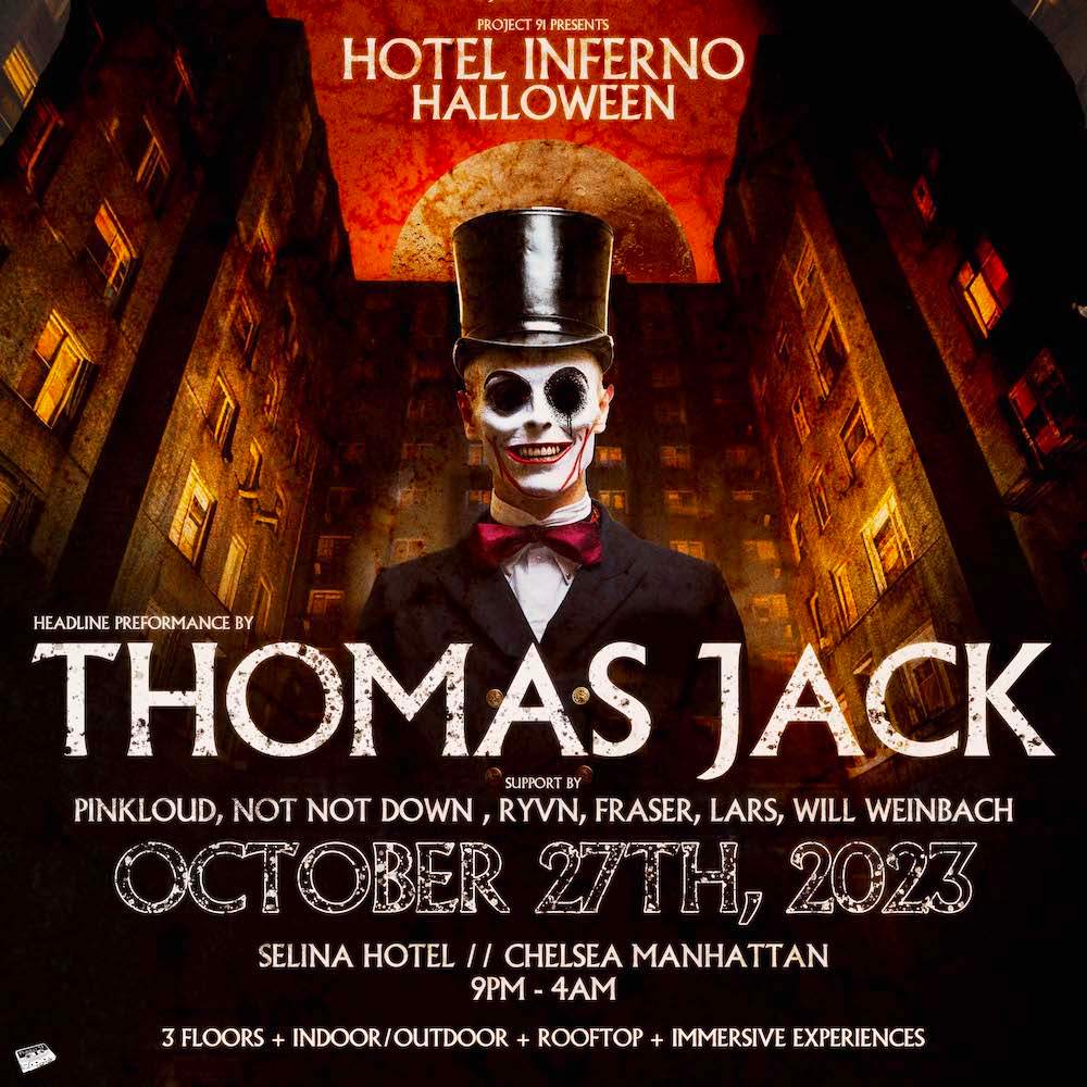 Hotel Inferno Halloween feat. Thomas Jack - Página frontal