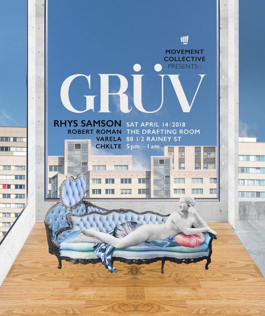 Movement Collective Pres: Grüv with Rhys Samson - フライヤー表