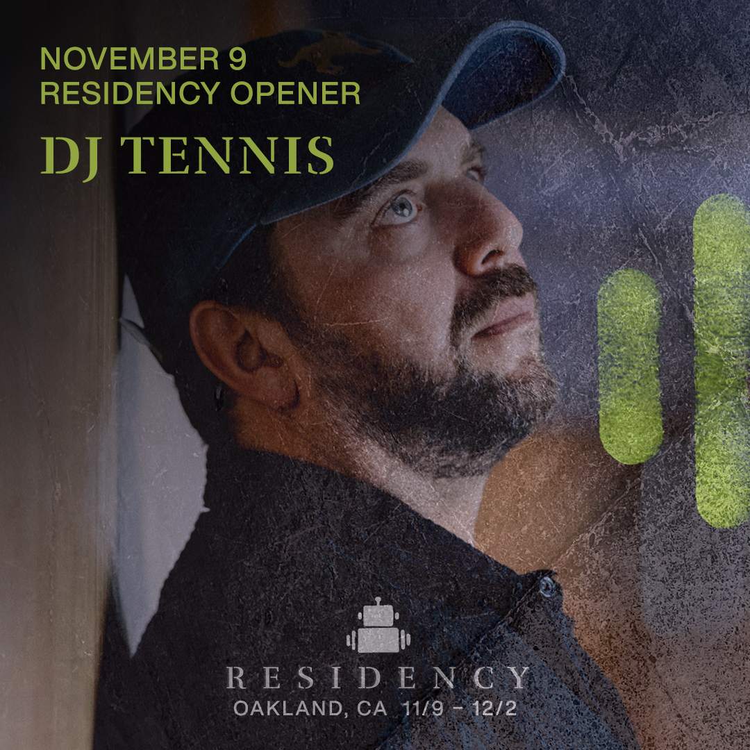 Robot Heart Residency - DJ Tennis at TBA - The Seed Barn, Oakland ...