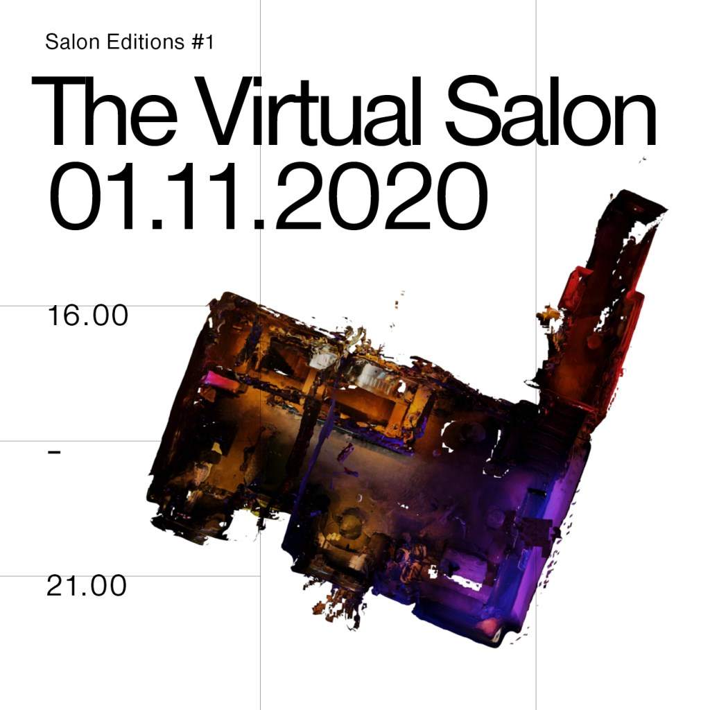 Salon Editions #1 - The Virtual Salon - フライヤー表