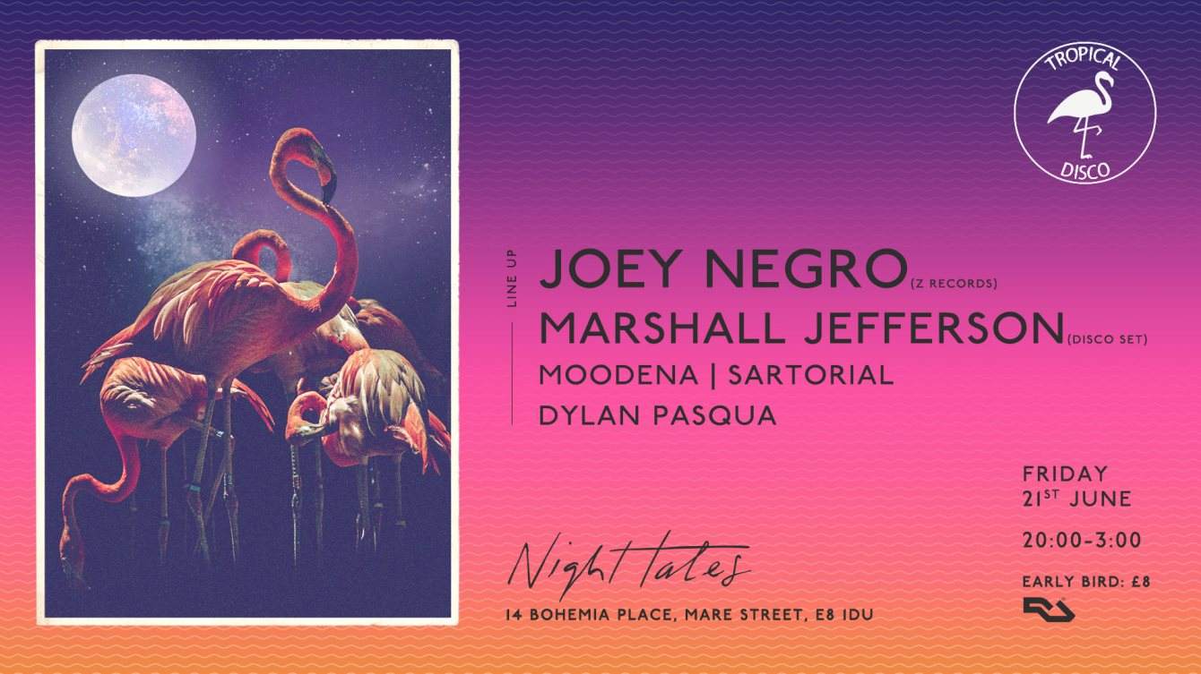 Tropical Disco Records with Joey Negro & Marshall Jefferson - Página frontal