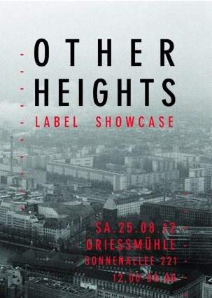 Griessmühle Pres. Other Heights Label Showcase - Página frontal