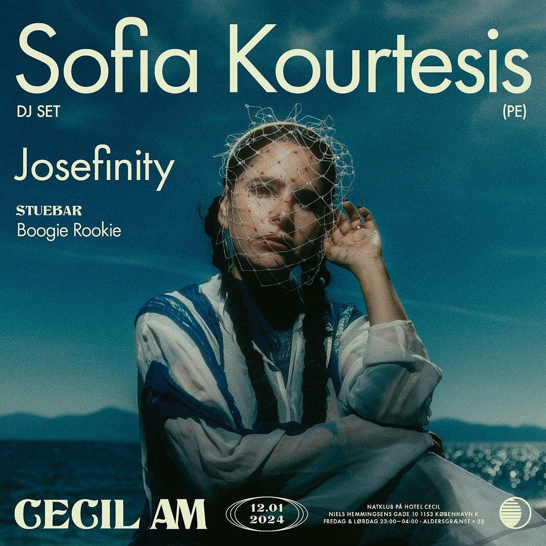 Sofia Kourtesis(DJ set) - フライヤー表