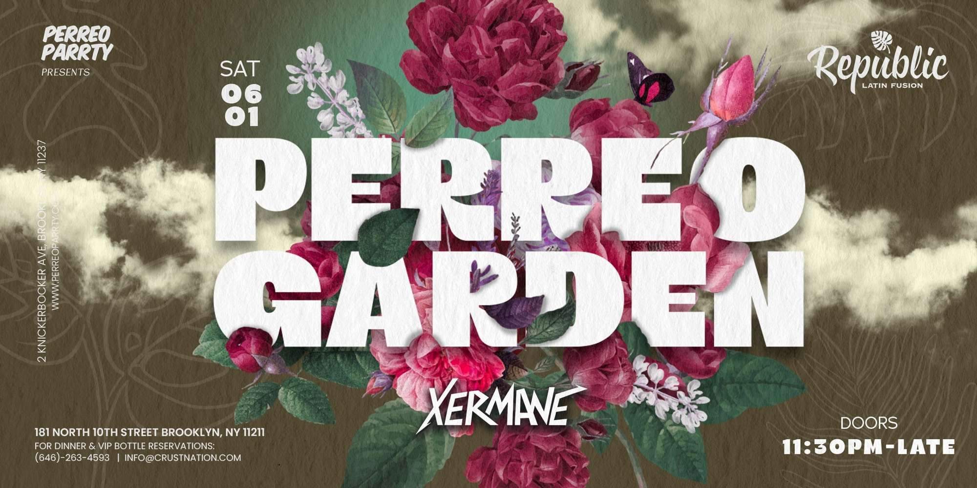 Perreo Garden: Latin & Reggaetón Party - Página frontal