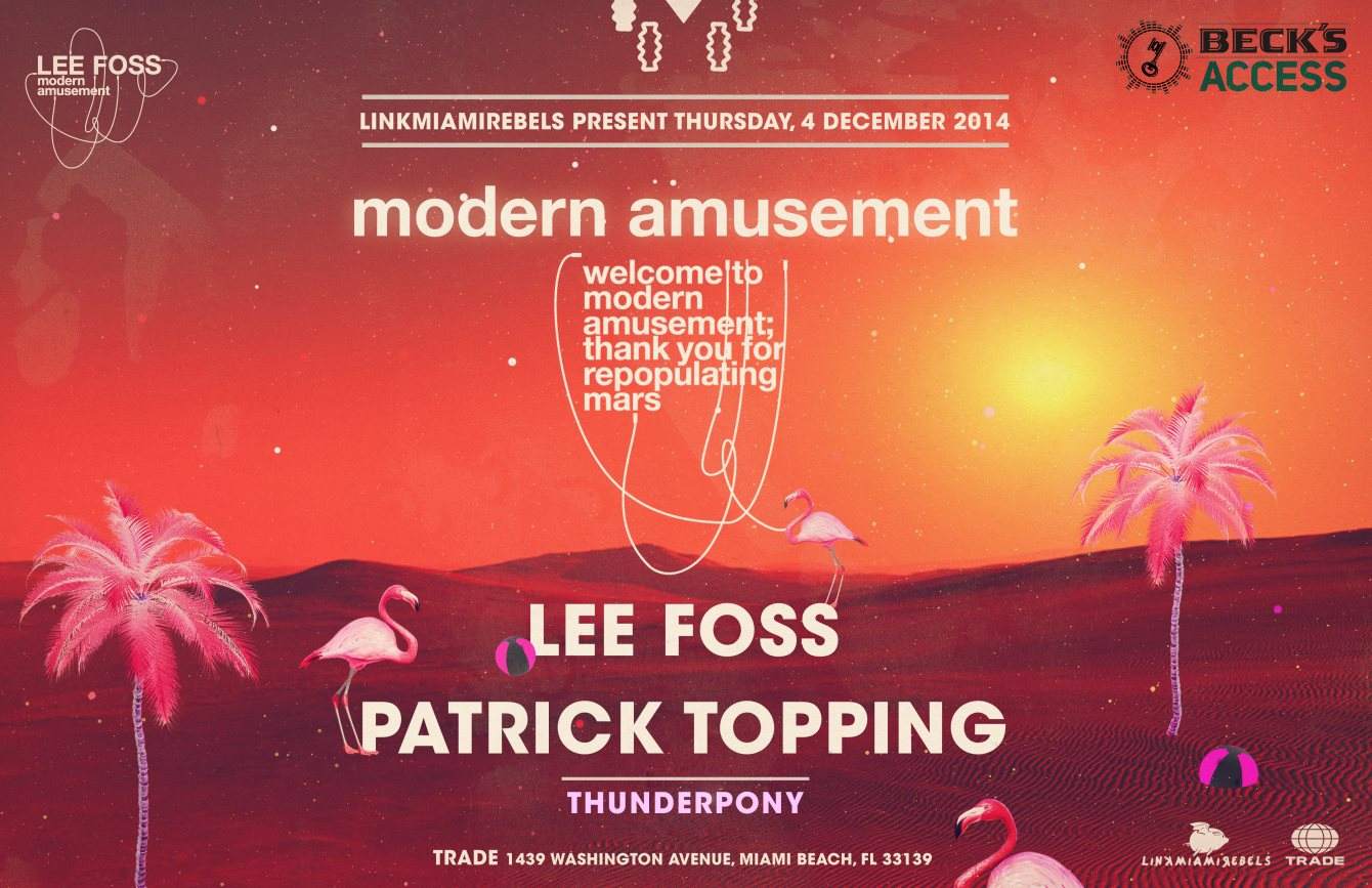 Modern Amusement with Lee Foss & Patrick Topping - Art Basel Edition - Página frontal