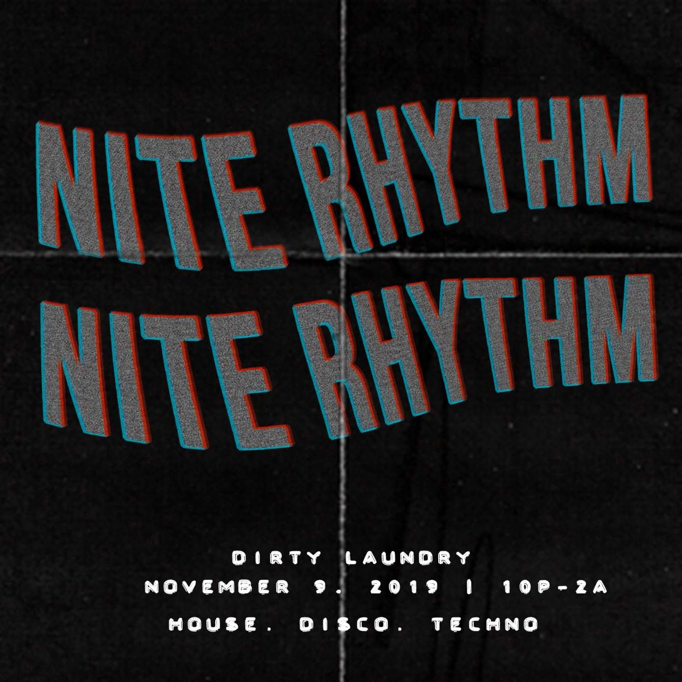 Nite Rhythm Vol. 02 - フライヤー表