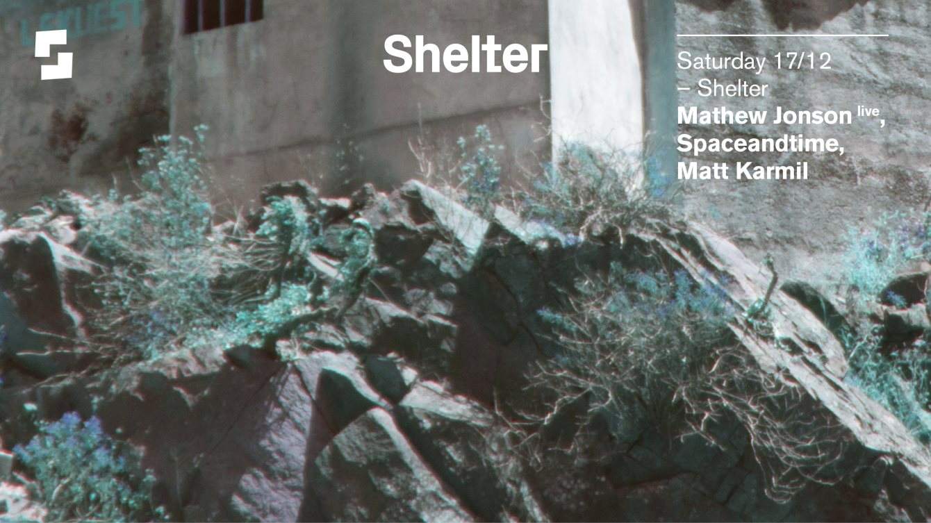 Shelter; Mathew Jonson (Live), Spaceandtime, Matt Karmil - Página frontal