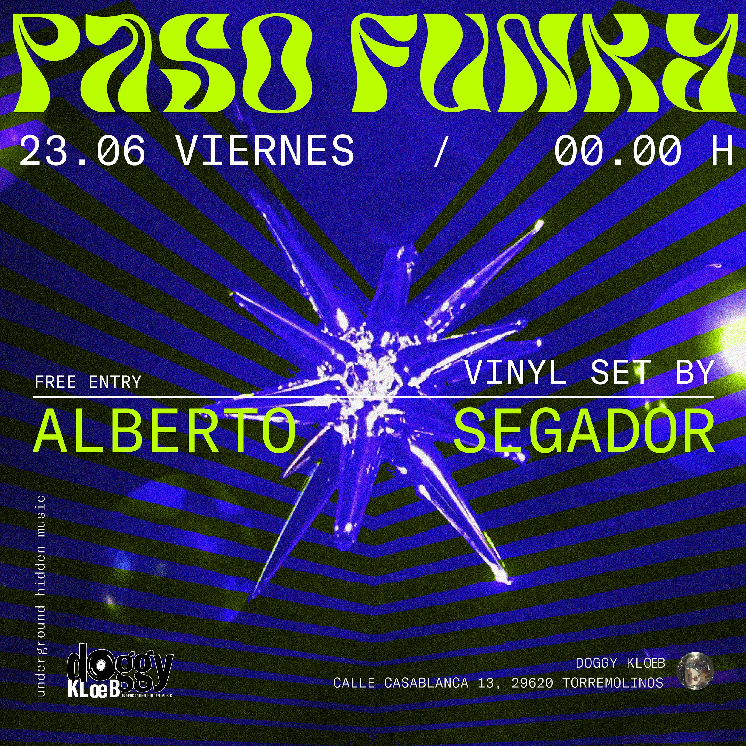 PASO FUNKY w/Alberto Segador - DOGGY KLOEB TORREMOLINOS - フライヤー表