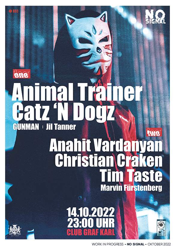 no signal with Animal Trainer, Catz N' Dogz - フライヤー表