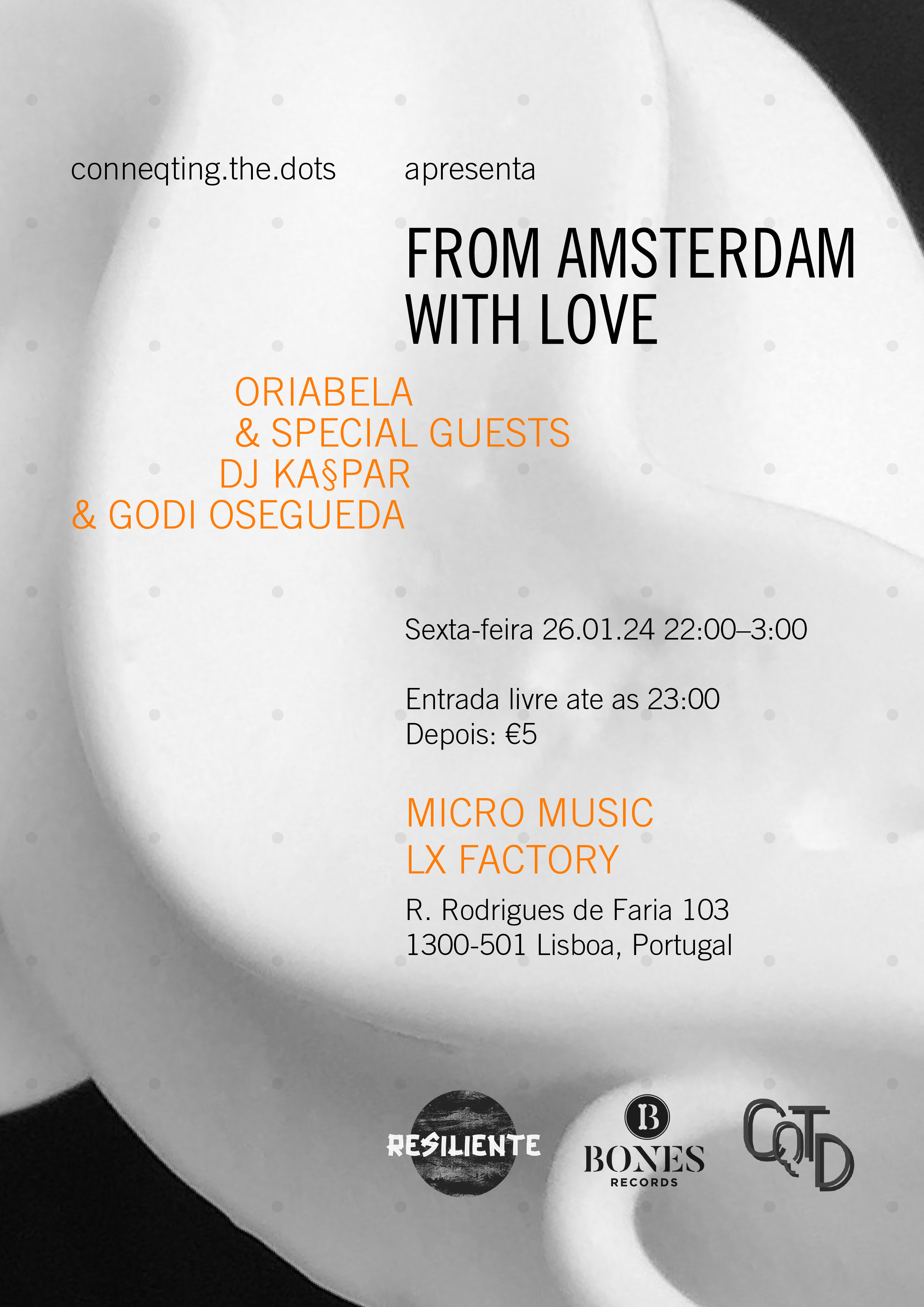 From Amsterdam with Love - フライヤー表
