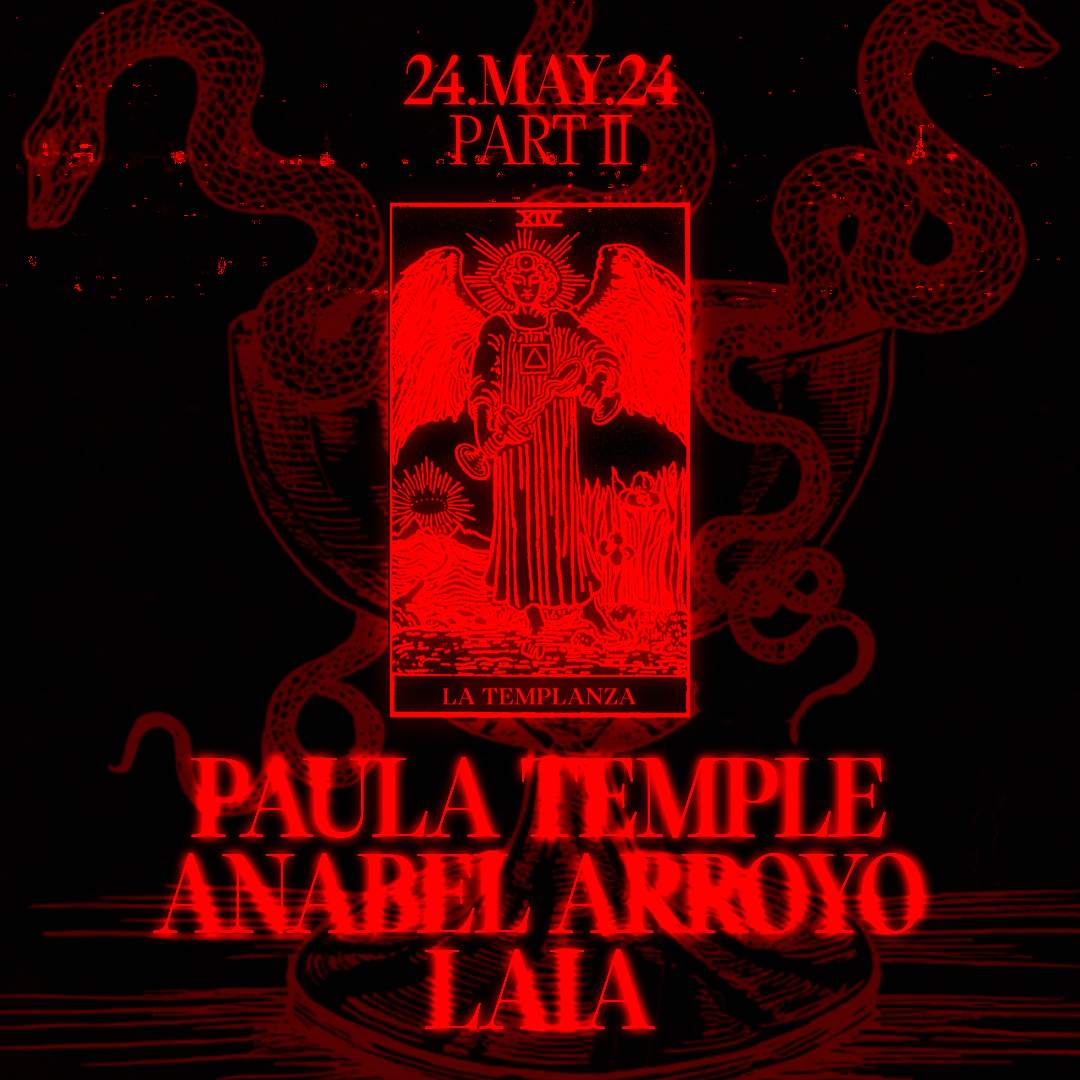Laster presenta LA TRILOGÍA vol. II: Paula Temple, Anabel Arroyo & LAIA - Página trasera