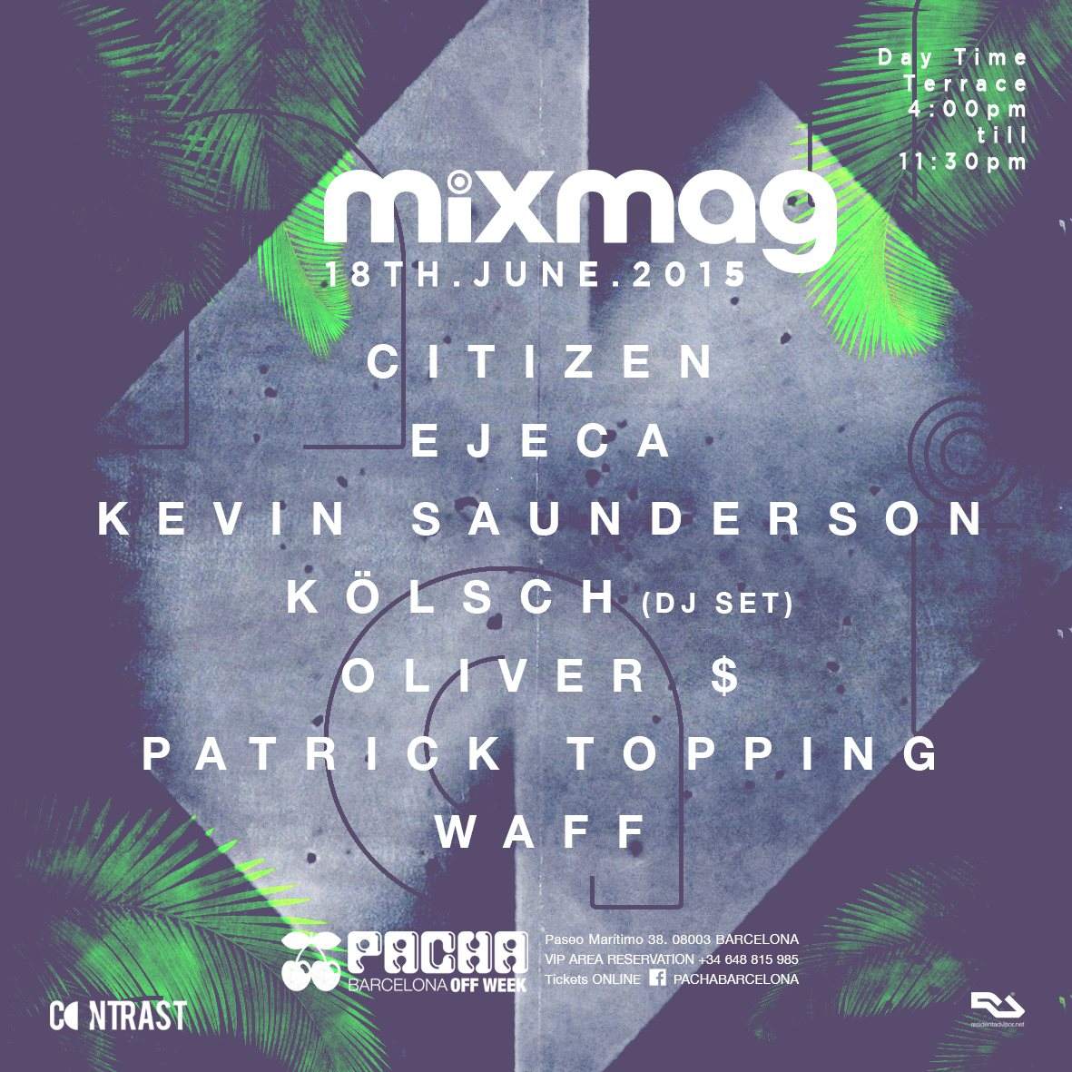 Mixmag Showcase / Day Time - Open Air - Página frontal