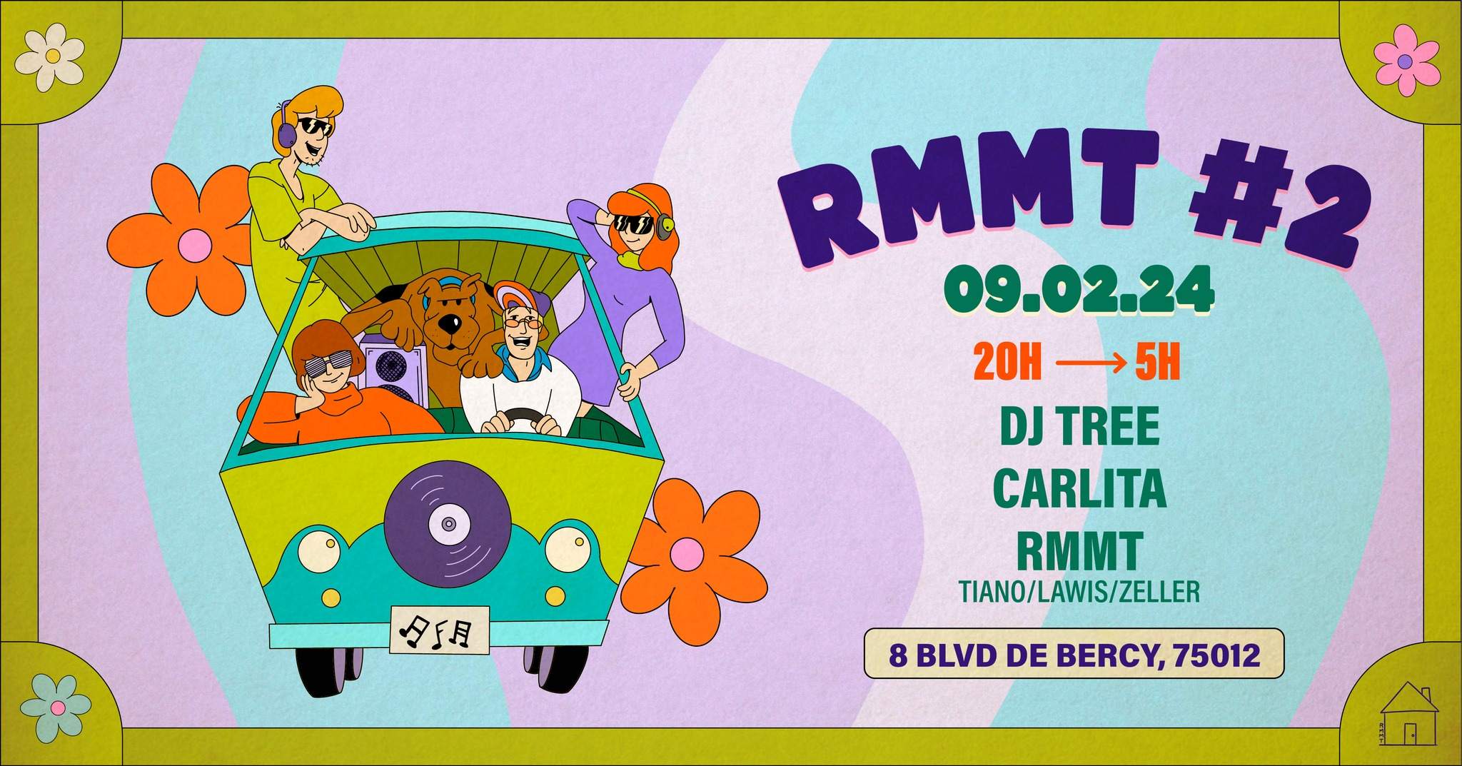 RMMT with DJ Tree, Carlita, Tiano, Zeller, Lawis - Página frontal
