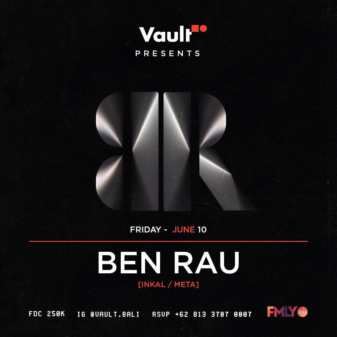 Vault PRESENTS Ben Rau at Vault Bali, Bali
