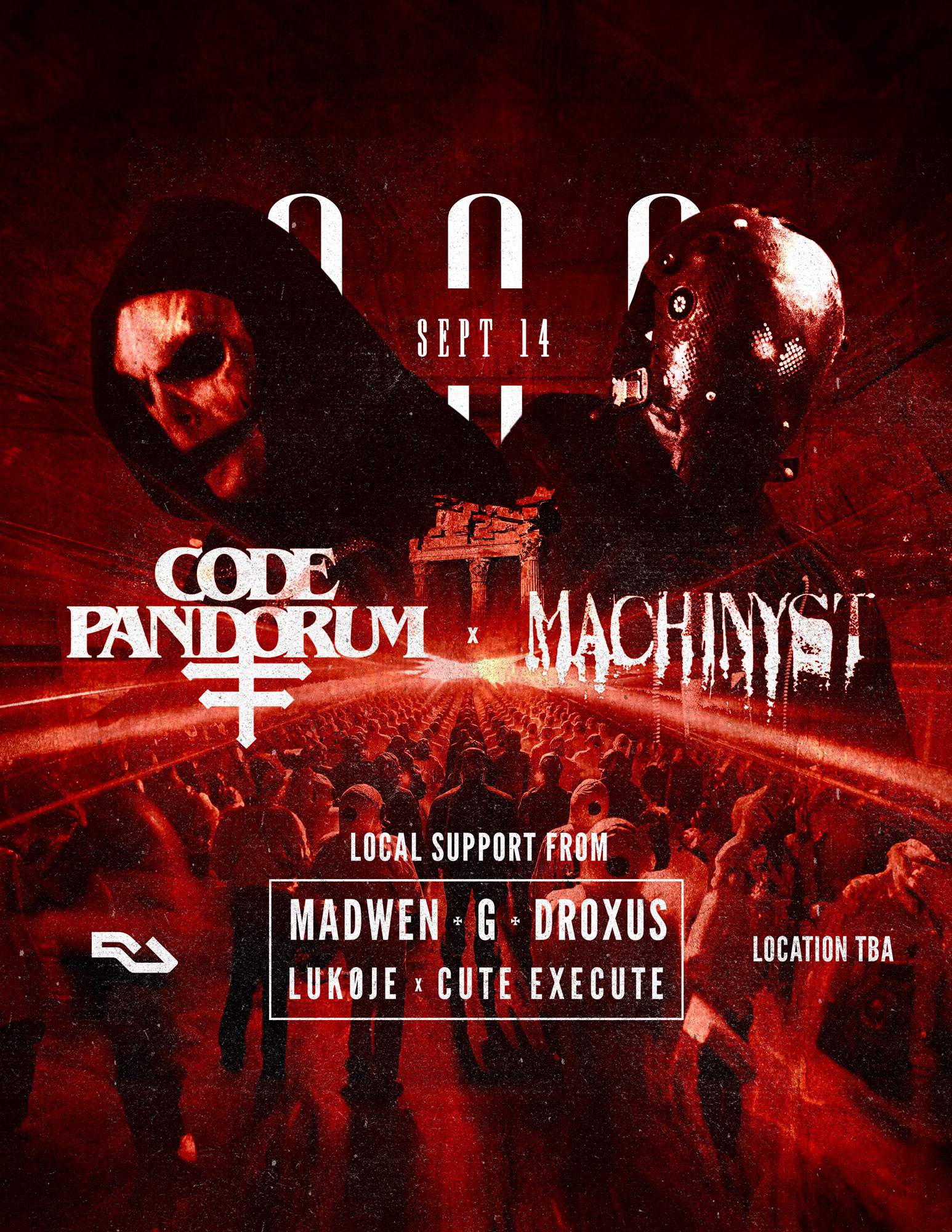 OOO III: CODE: PANDORUM x MACHINYST at Sound Machine, Toronto