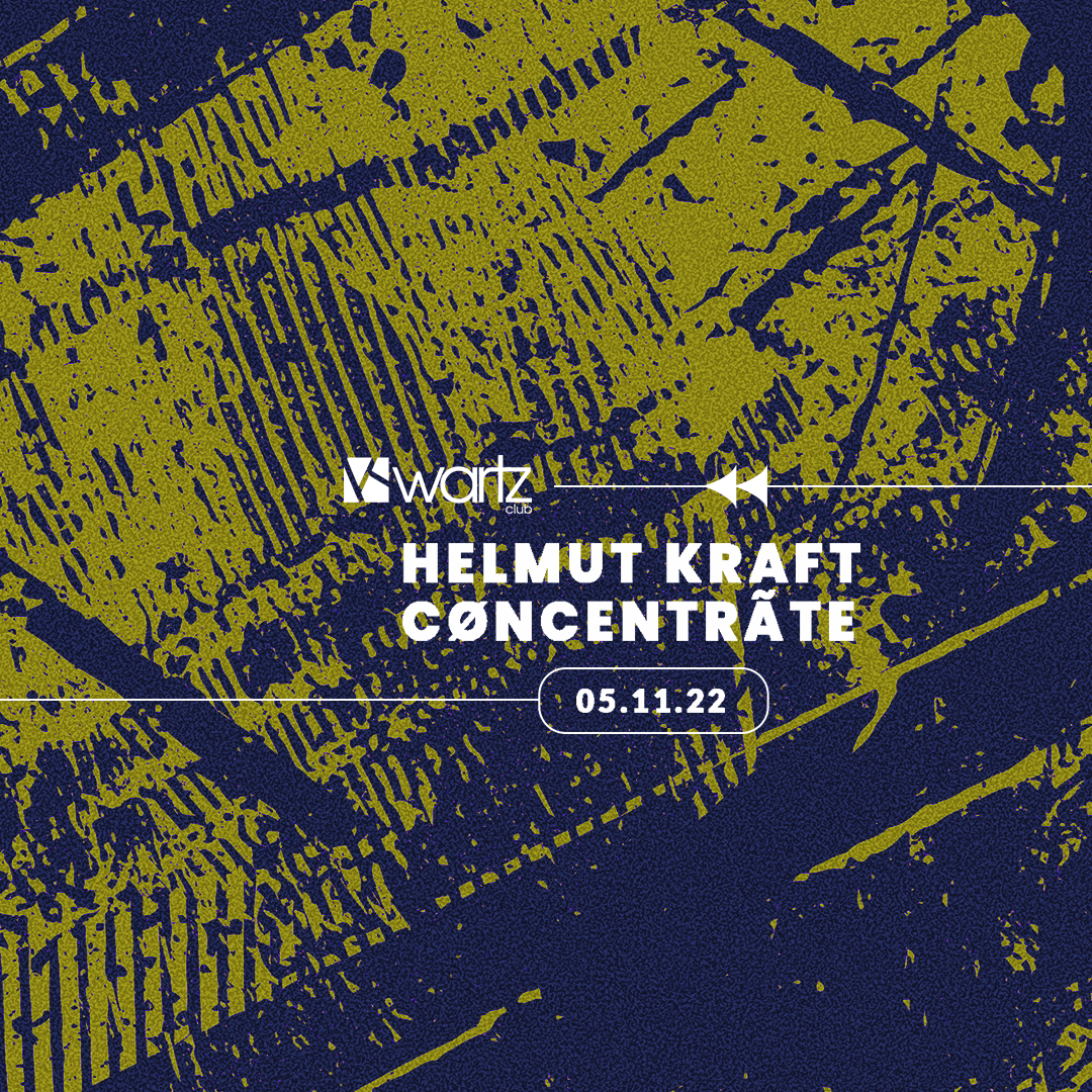 Helmut Kraft & Concentrate - フライヤー表