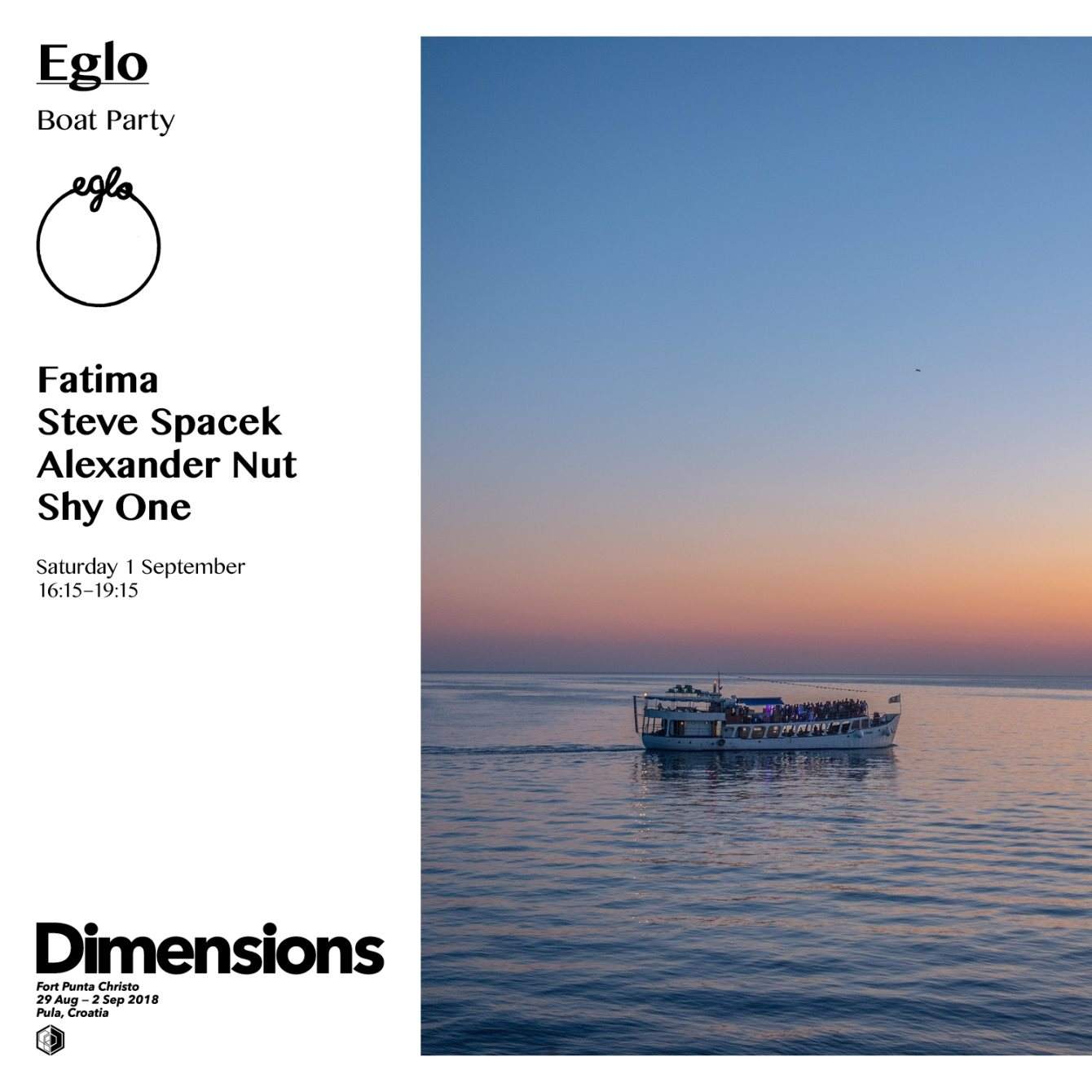 Eglo Records : Alex Nut, Fatima, Steve Spacek, Shy One - Página frontal