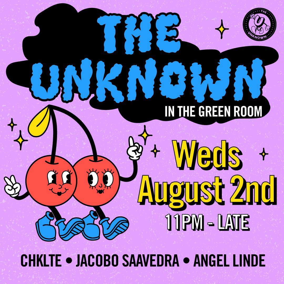 The Unknown Ibiza with CHKLTE - フライヤー表