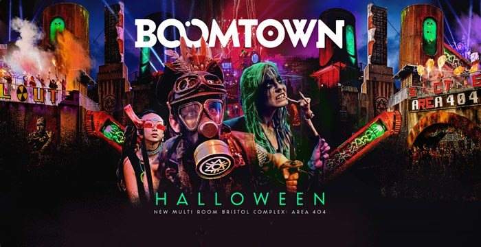 Boomtown Halloween - Página frontal