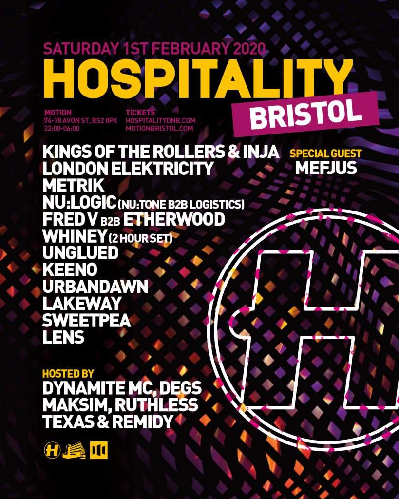 Hospitality Bristol - Página frontal