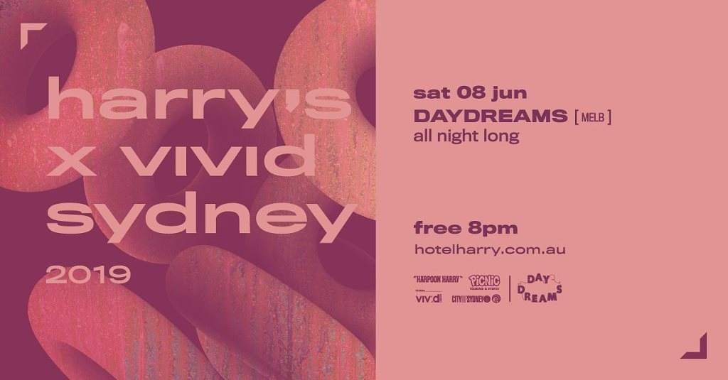 Harry's x Vivid Sydney: DAYDREAMS (DJs. Melb) - Página frontal