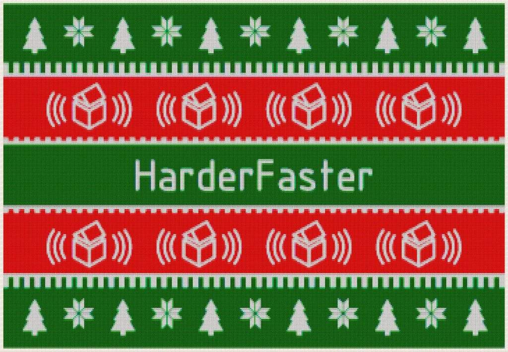 Harderfaster.net Christmas Party - Página frontal
