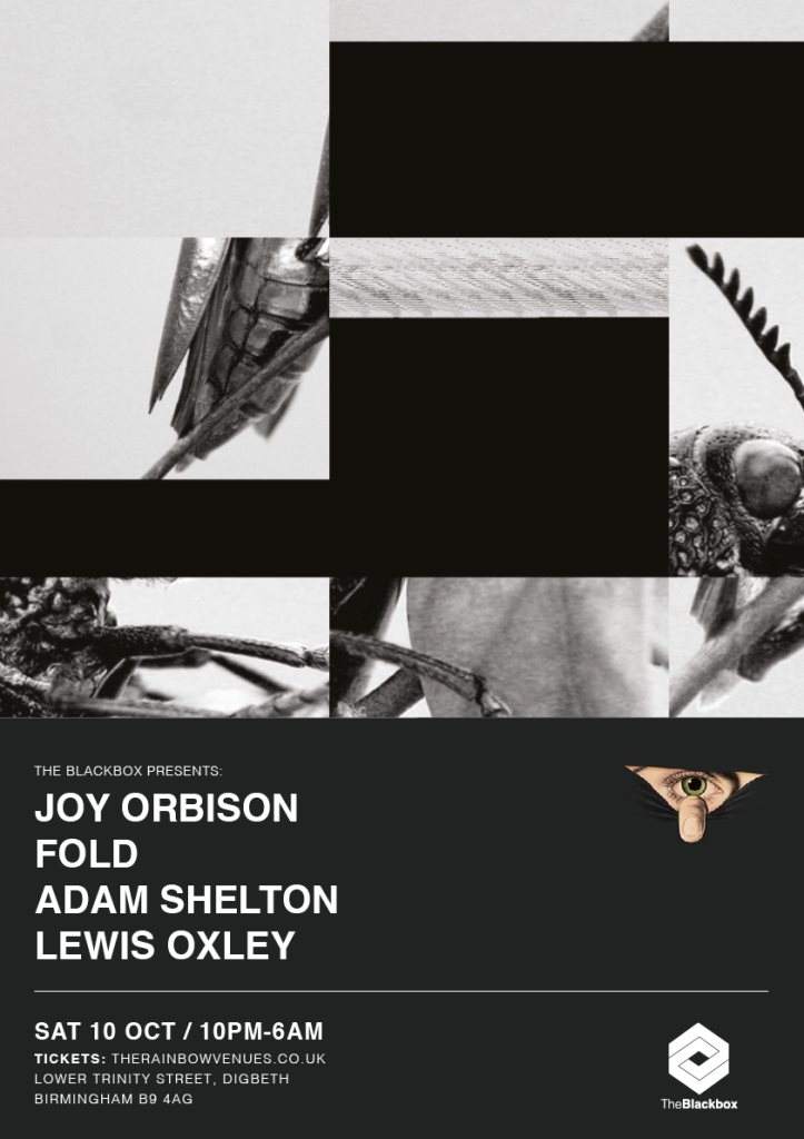 The Blackbox: Joy Orbison, Fold & More - Página frontal
