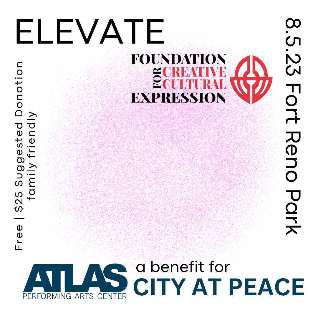 ELEVATE: A Benefit for ATLAS' City at Peace - フライヤー裏