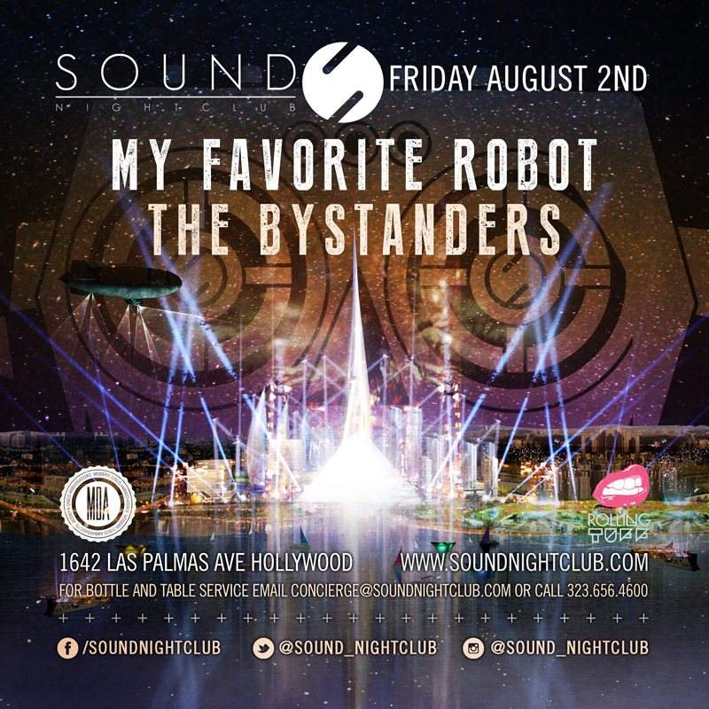 My Favorite Robot / The Bystanders - Página frontal