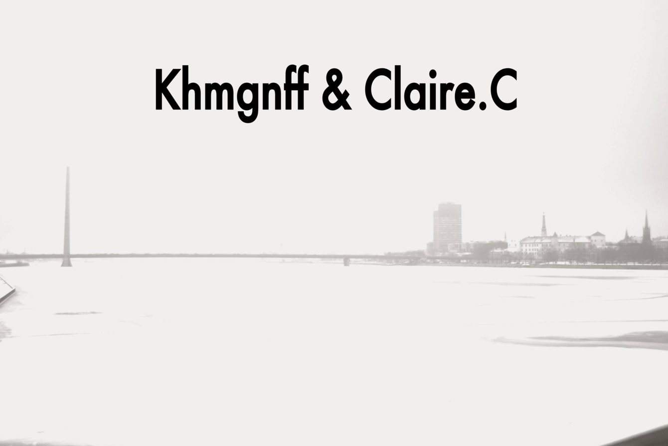 Electronic.Thursday mit Khmgnff and Claire.C - フライヤー表