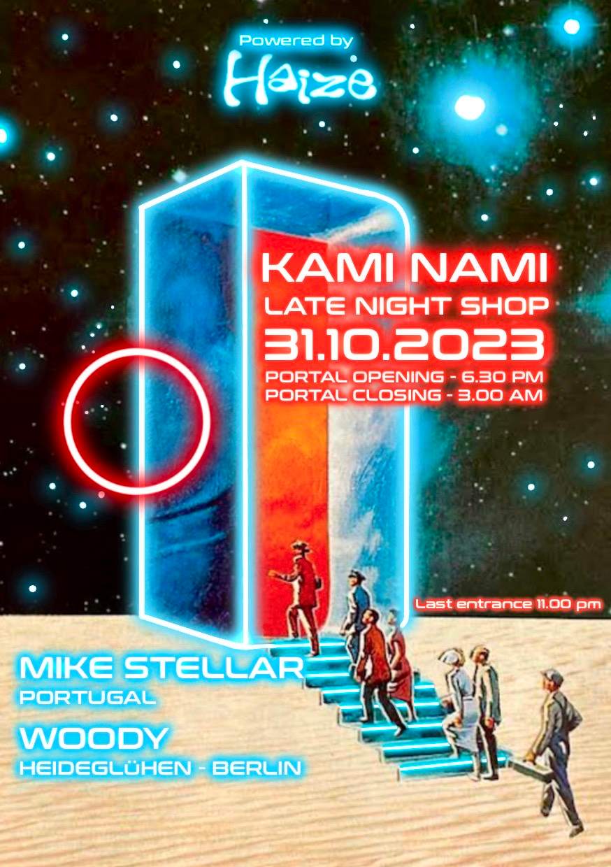 Kami Nami Lisbon - Immersive Experience with Mike Stellar and Woody - Página frontal