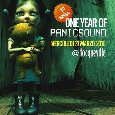 One Year Of Panic Sound - Página frontal