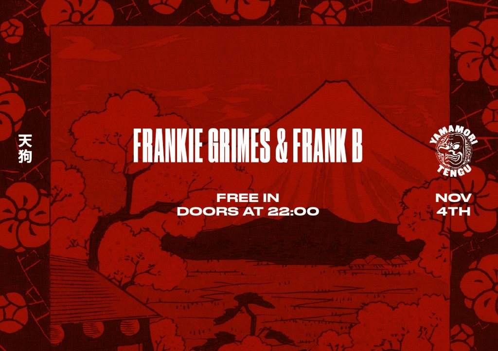 Tengu Pres. Frankie Grimes & Frank B - Página frontal