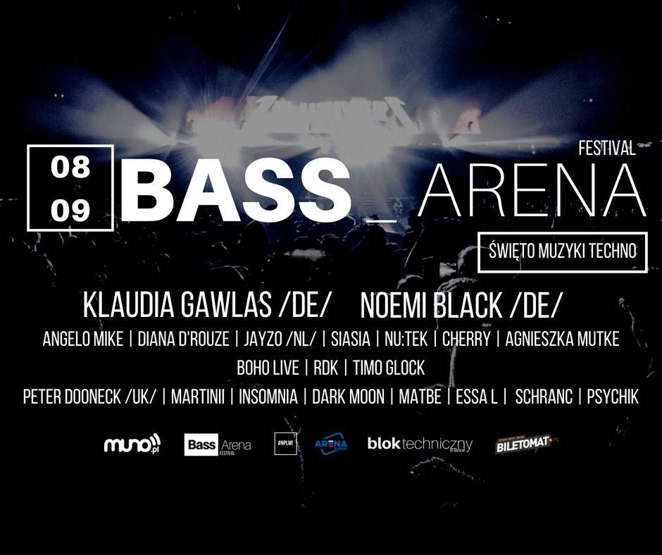 Bass Arena Festival - フライヤー表