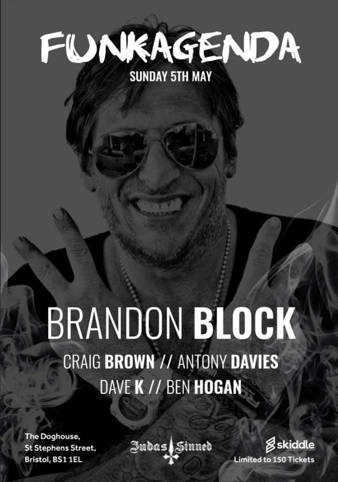 Funkagenda: Bank Holiday Sunday with Brandon Block - Página frontal