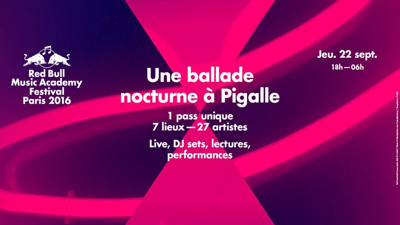 Rbma Festival Paris presents: Une Ballade Nocturne à Pigalle - Página frontal