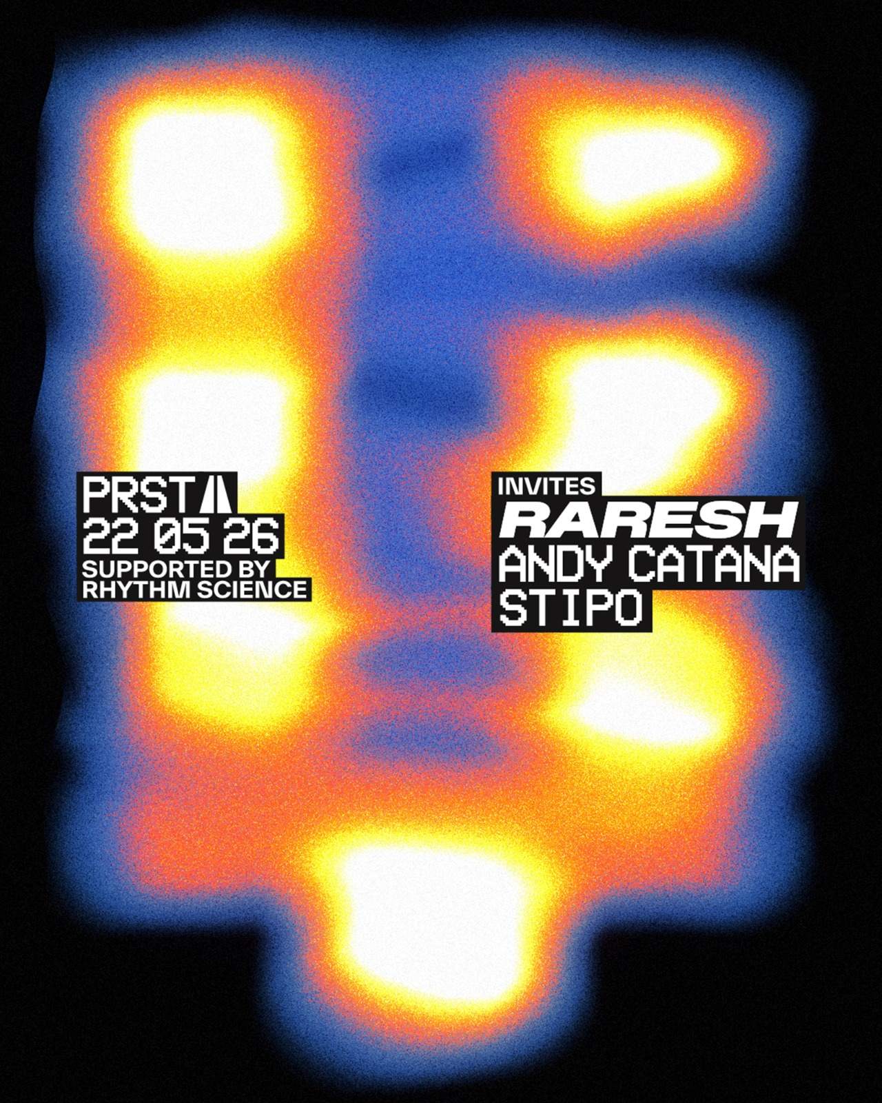 PRST invites Raresh at PRST, Vienna