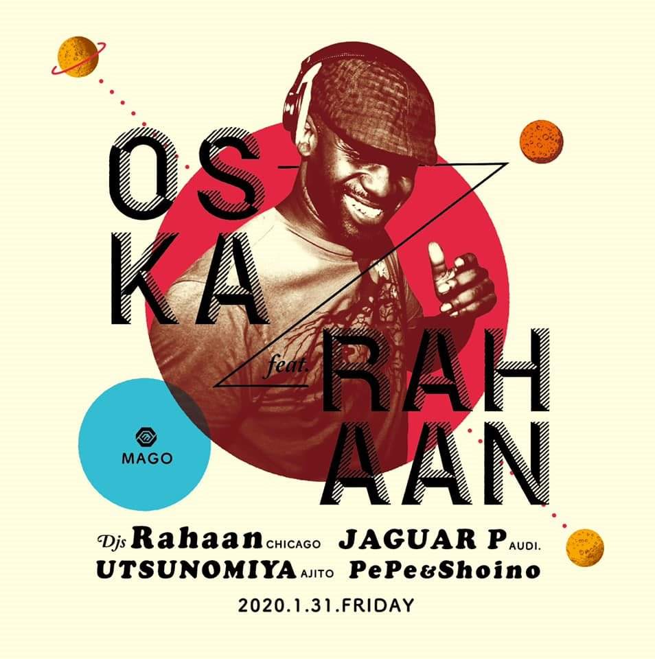 Oska feat. Rahaan -Chicago- - フライヤー表