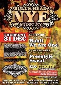 Nye at The Bulls Head! Habt - We Are One - Freestyle - Sweat - Página frontal