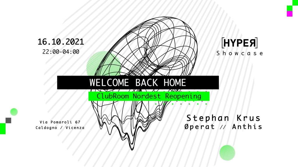 Welcome Back Home: Clubroom Reopening with Hyper Showcase - Página frontal