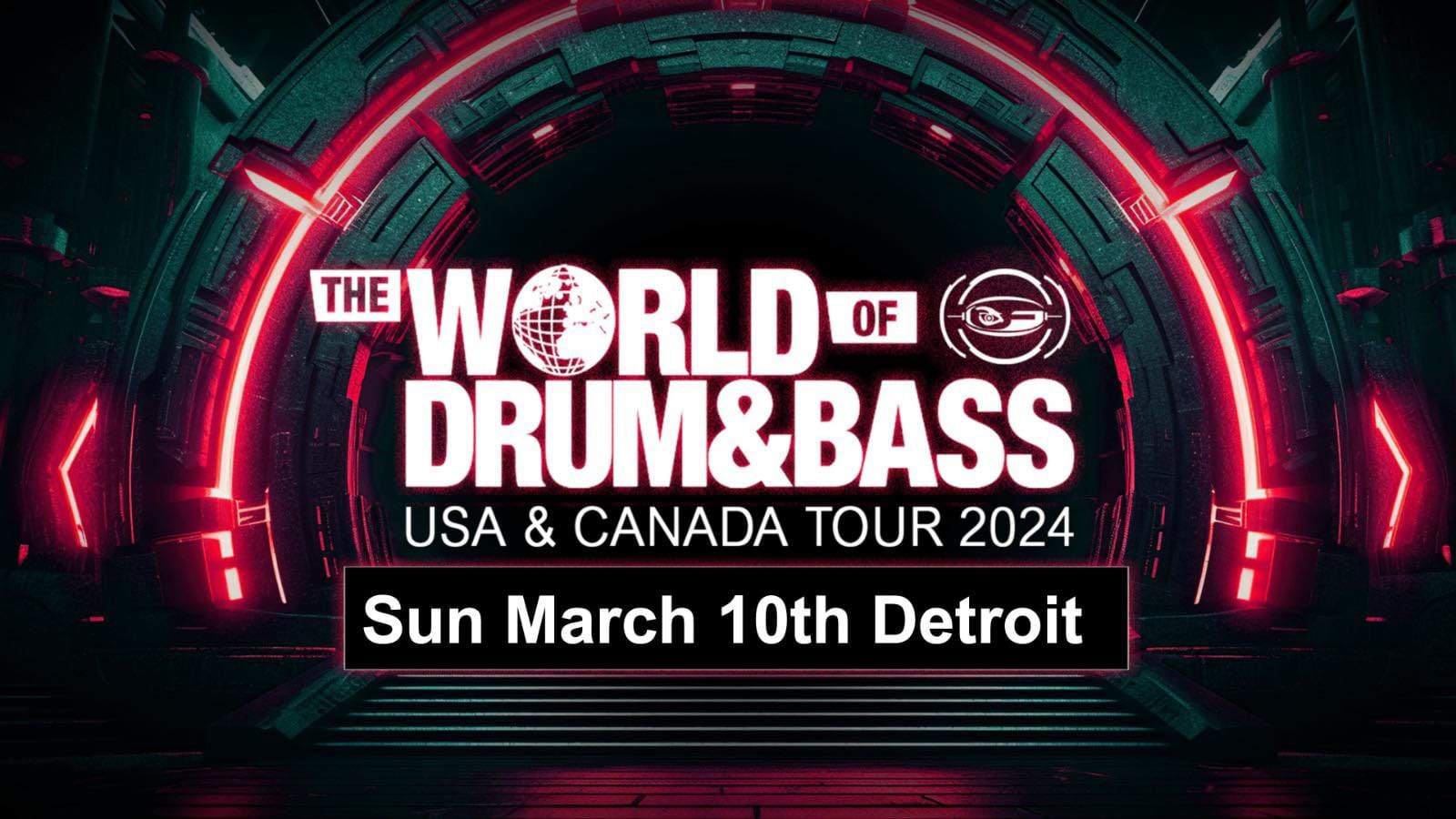The World Of Drum & Bass Tour 2024 - Página frontal