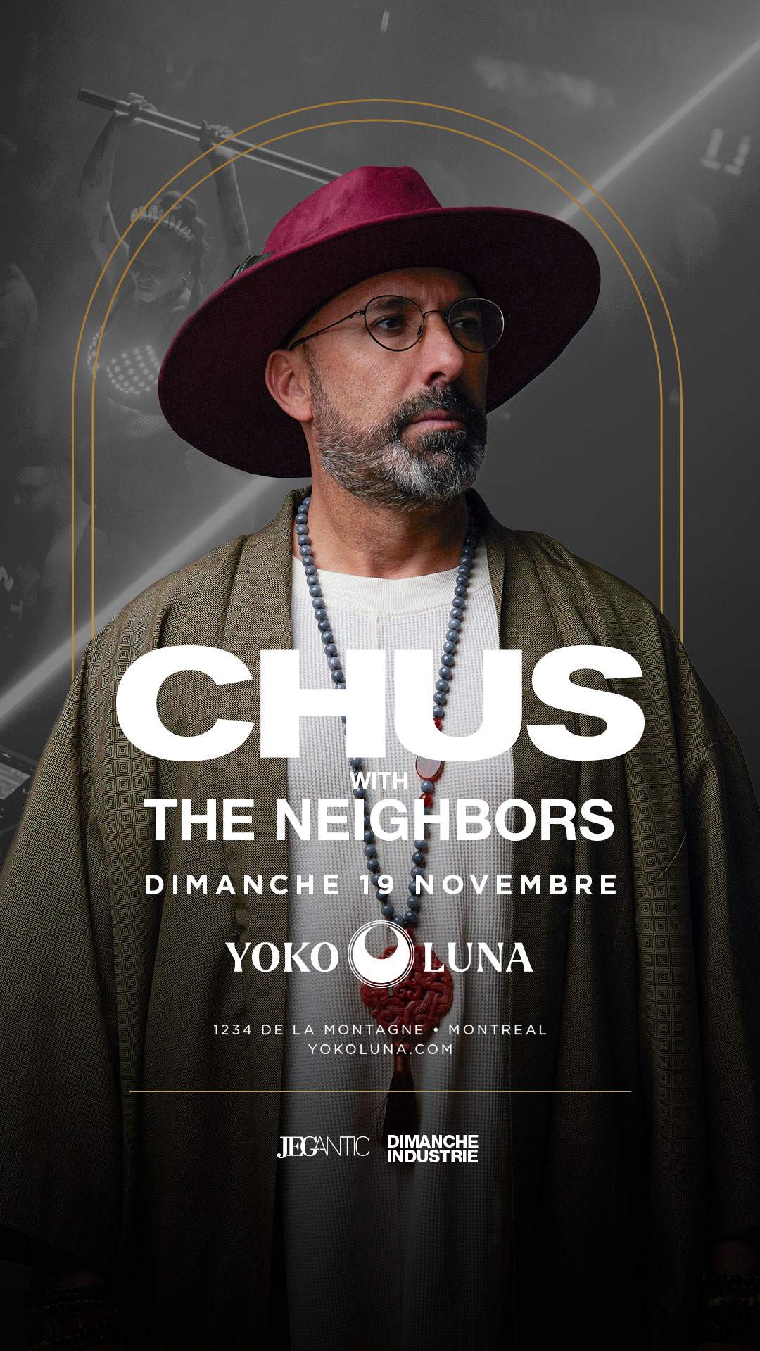 Yoko Luna with Chus & The Neighbors - Página frontal