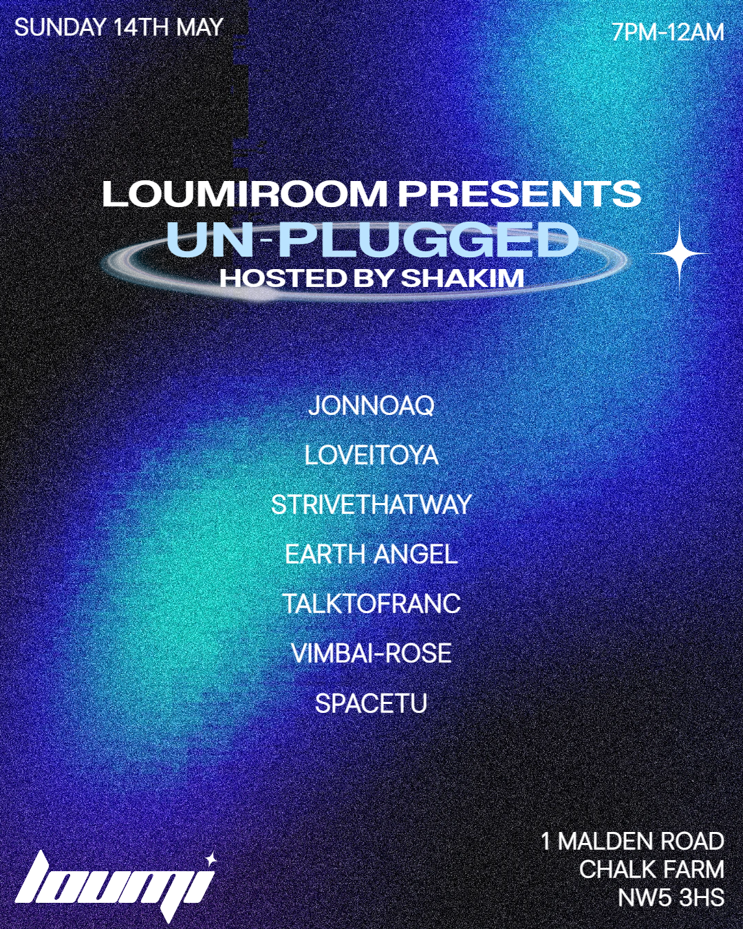 LOUMIROOM PRESENTS 'UNPLUGGED' - LIVE MUSIC & CONNECTION - Página frontal